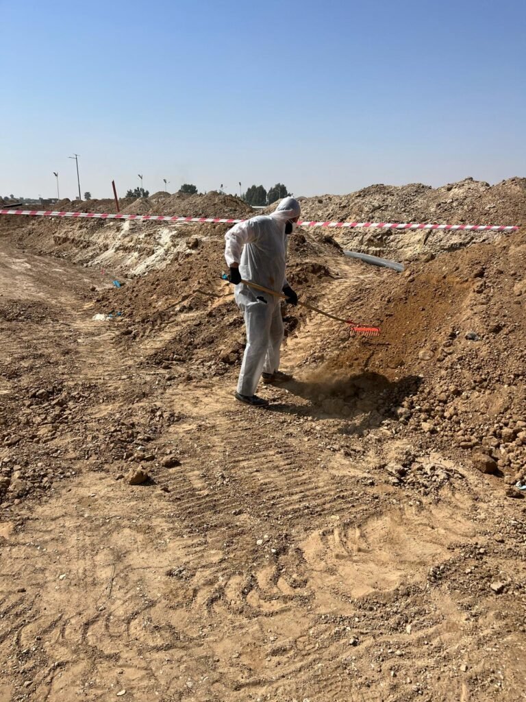 פינוי אסבסט באדמה באר שבע עלי ניהול פרויקטים